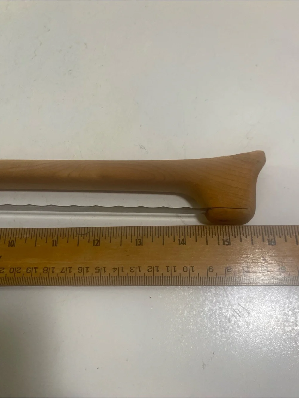 Cherry Mountain Woods Original Wooden Fiddle Bow Bread Knife With Original Box